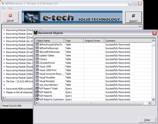 #Remove Access Security 4.0 (MDBRecovery) screenshot